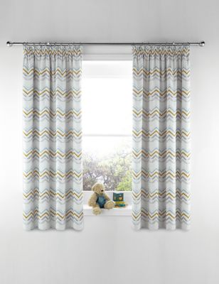 Wanderlust Chevron Curtains